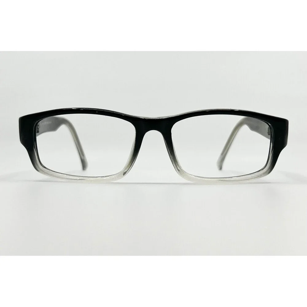 Jeremy Eyeglasses Mens Grey Fade Rectangular Full Rim Frames 53-16-145